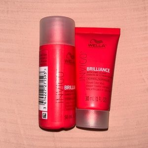 Travel size shampoo and conditioner